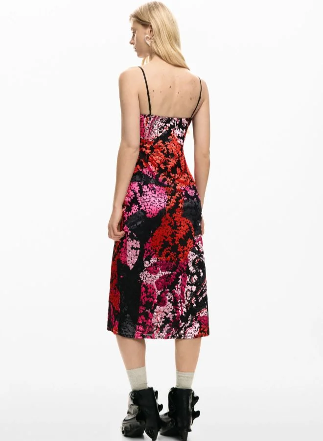 Desigual Black 2-in-1 dress designed by mr. christian lacroix for Women | Best Price UAE